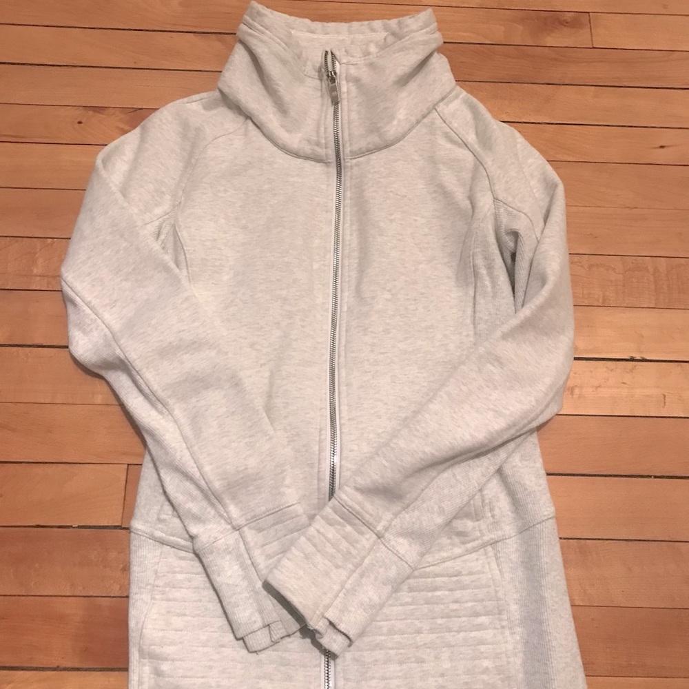 Lululemon Cowl Neck Zip Up